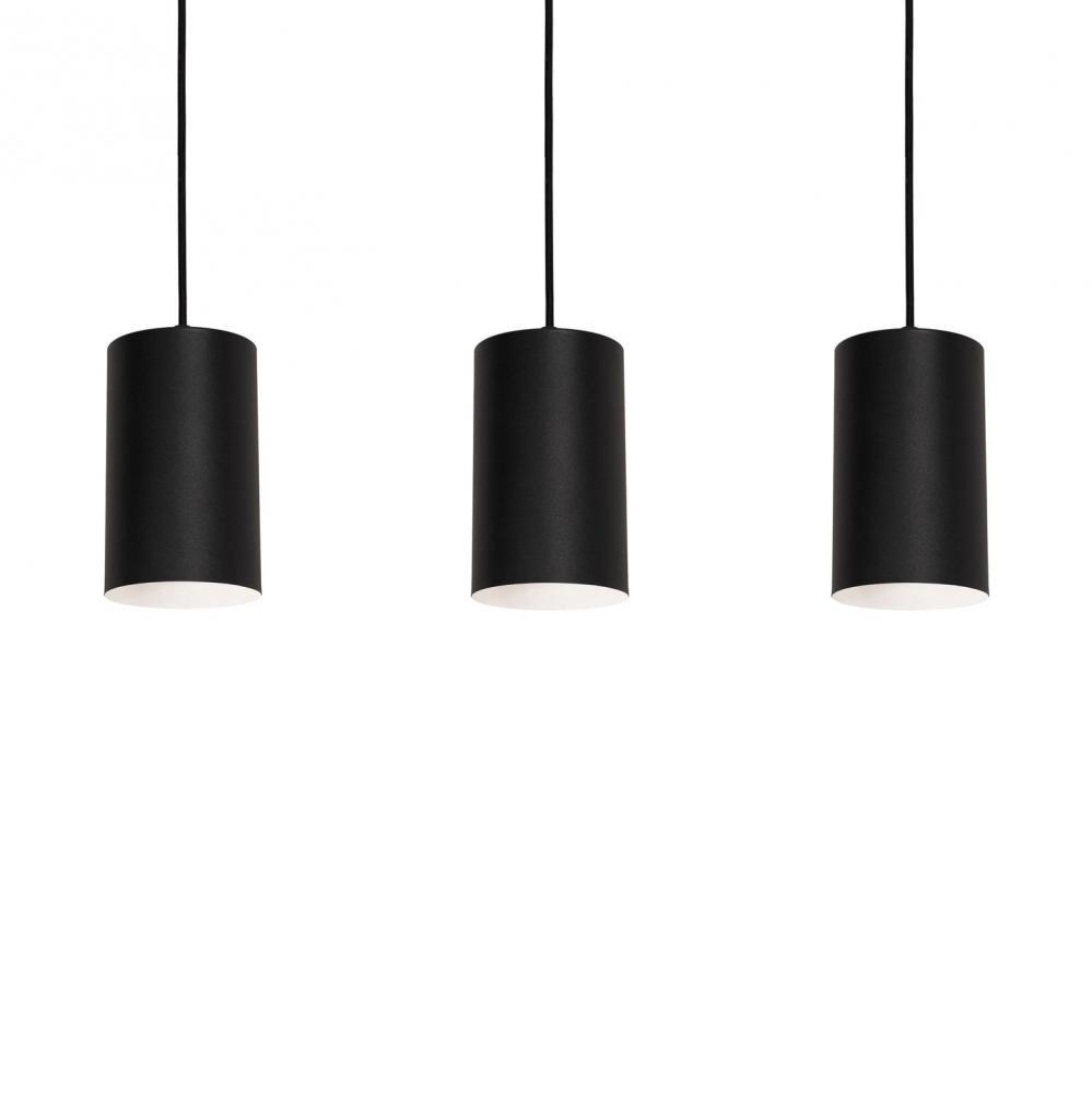 Tyke 36'' 3 Light Linear Pendant - BK