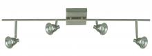 AFX Lighting, Inc. 295326 - 4 Light LED Fixed Rail in Satin Nickel