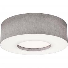 AFX Lighting, Inc. MCF3044L5AJUD-GY-BB - Montclair 30'' LED Flush,120-277V,5 CCT,GY,BB