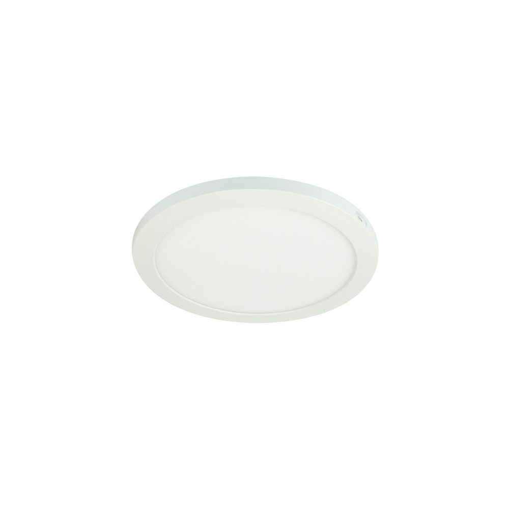 8" ELO+ Surface Mounted LED, 1100lm / 18W, 2700K, 90+ CRI, 120V Triac/ELV Dimming, White