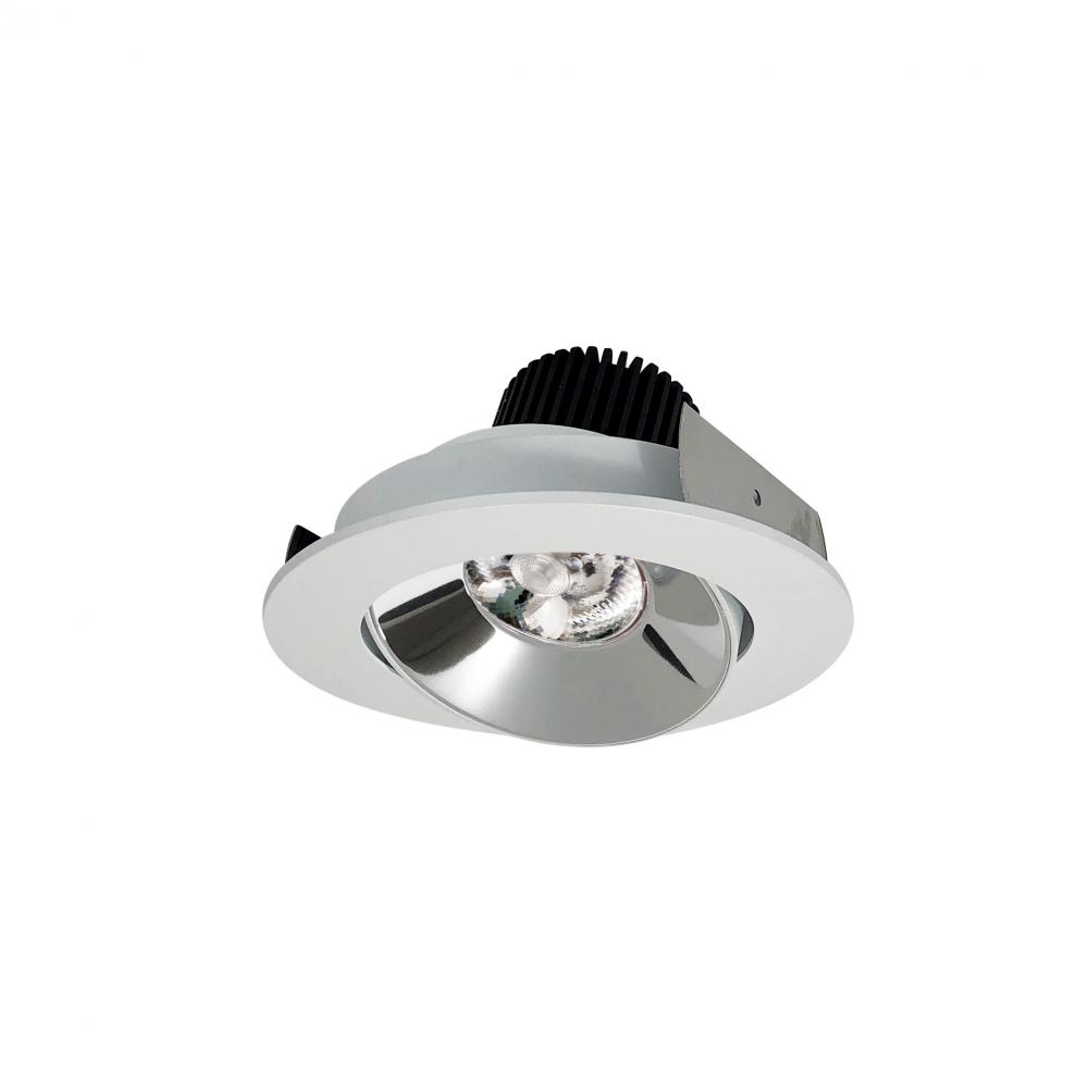 4" Iolite LED Round Adjustable Cone Reflector, 10-Degree Optic, 900lm / 12W, 4000K, Specular