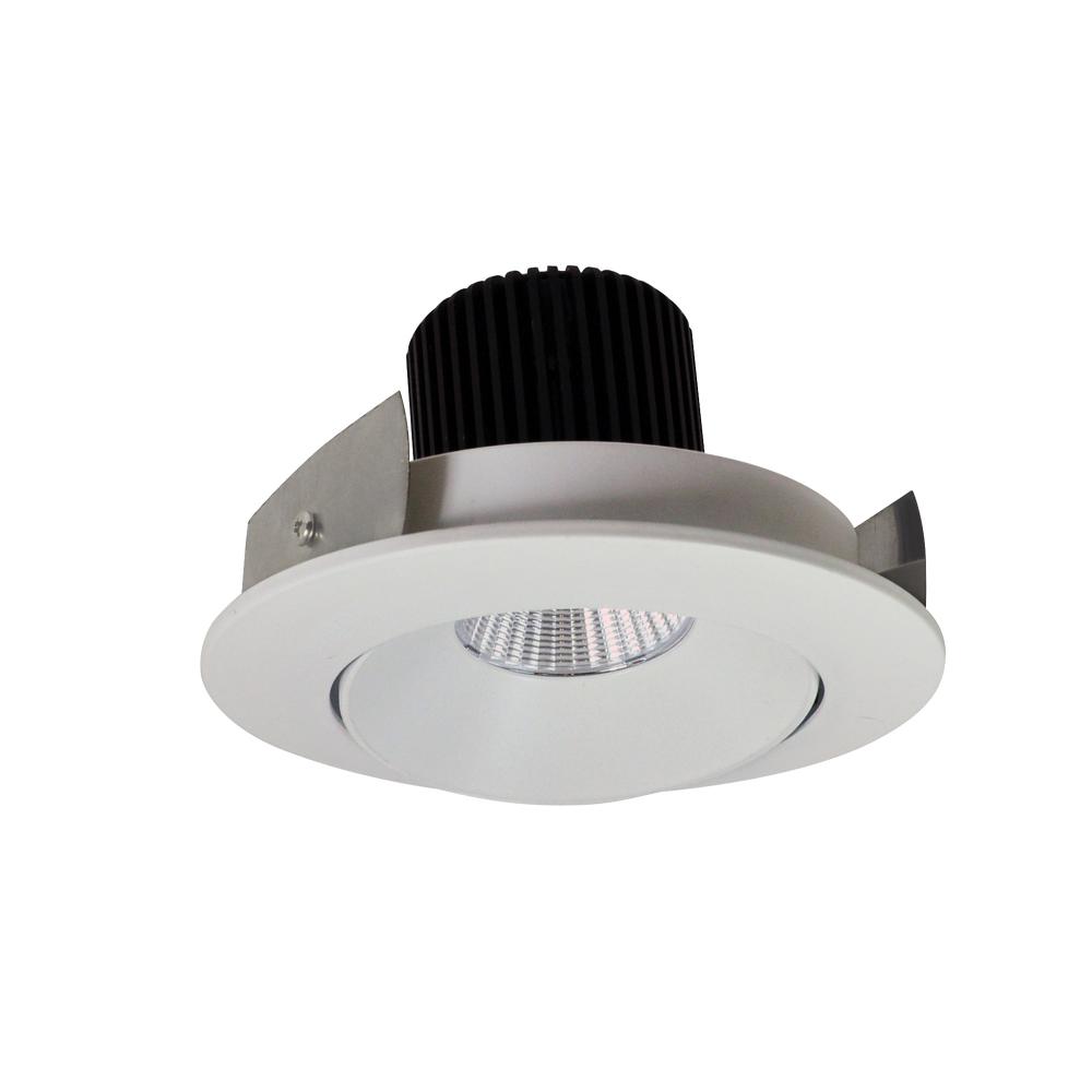 4" Iolite LED Round Adjustable Cone Reflector, 800lm / 14W, 5000K, White Reflector / White