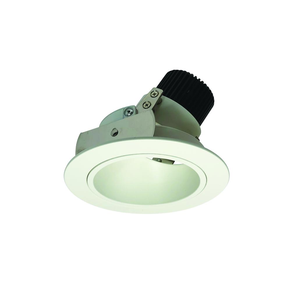 4" Iolite LED Round Adjustable Deep Reflector, 1000lm / 14W, 2700K, White Reflector / White