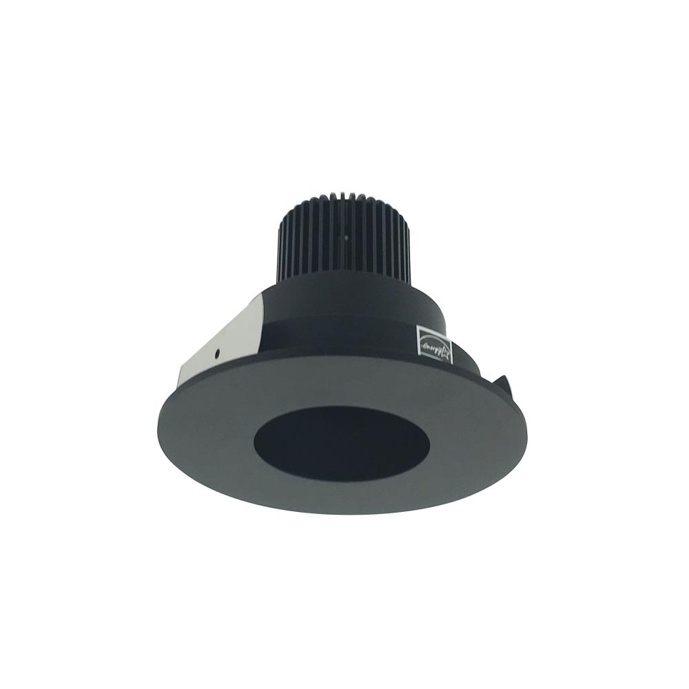 4" Iolite LED Round Pinhole, 1000lm / 14W, 2700K, Black Pinhole / Black Flange