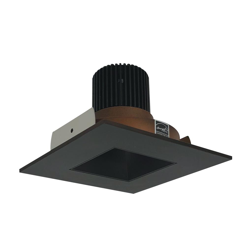 4" Iolite LED Square Reflector with Square Aperture, 1000lm / 14W, 2700K, Bronze Reflector /