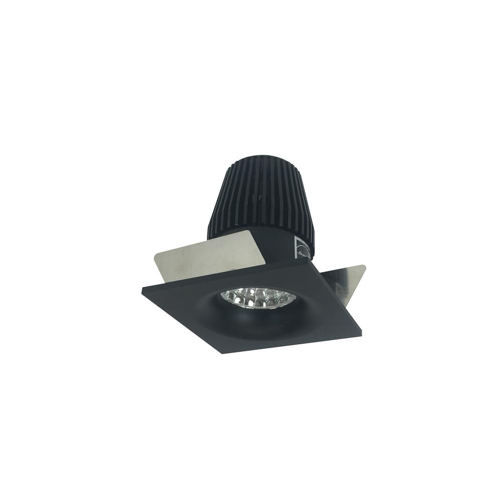 1" Iolite LED BWF Square Bullnose, 600lm, 5000K, Black Reflector / Black Flange