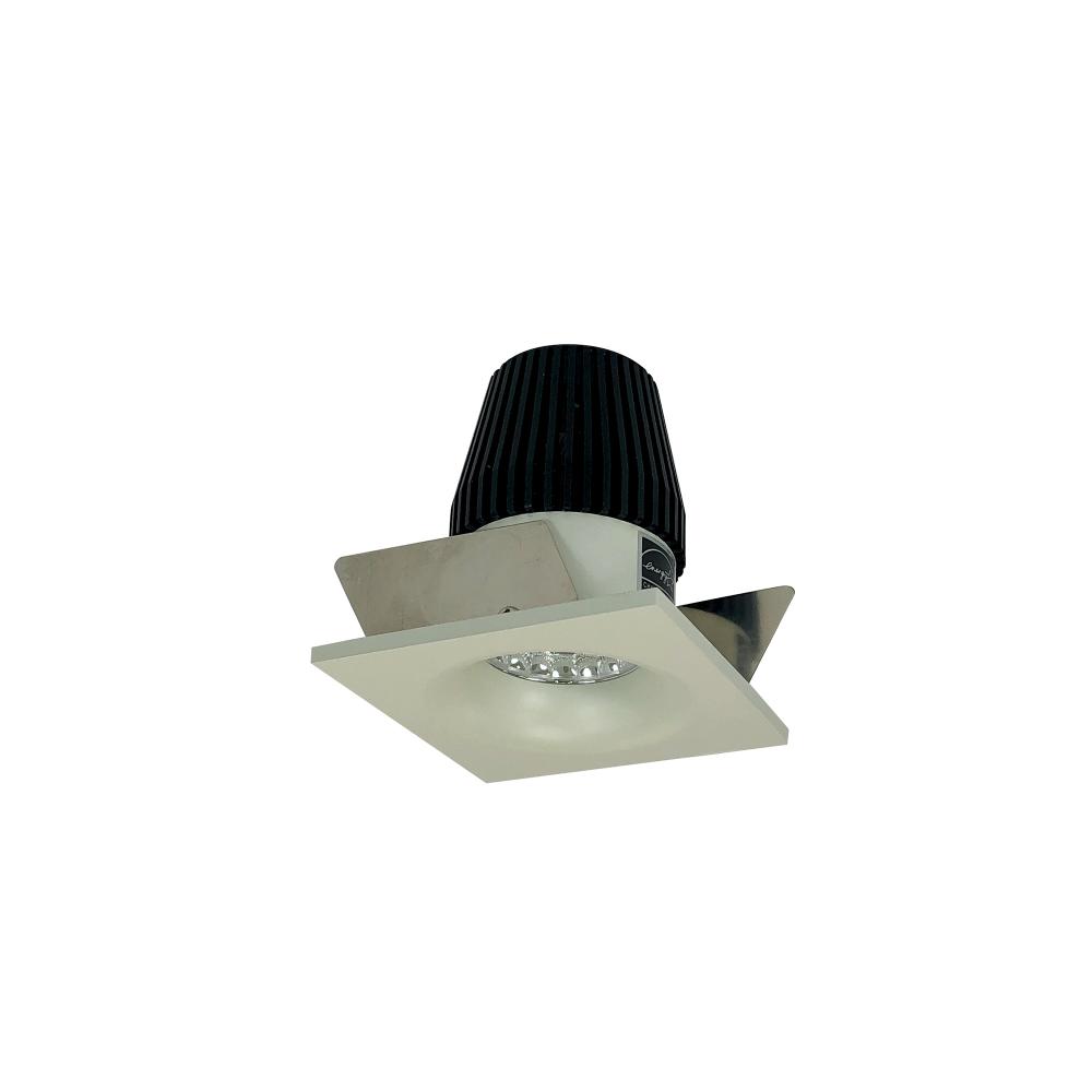 1" Iolite LED NTF Square Bullnose, 600lm, 3000K, White Reflector / White Flange