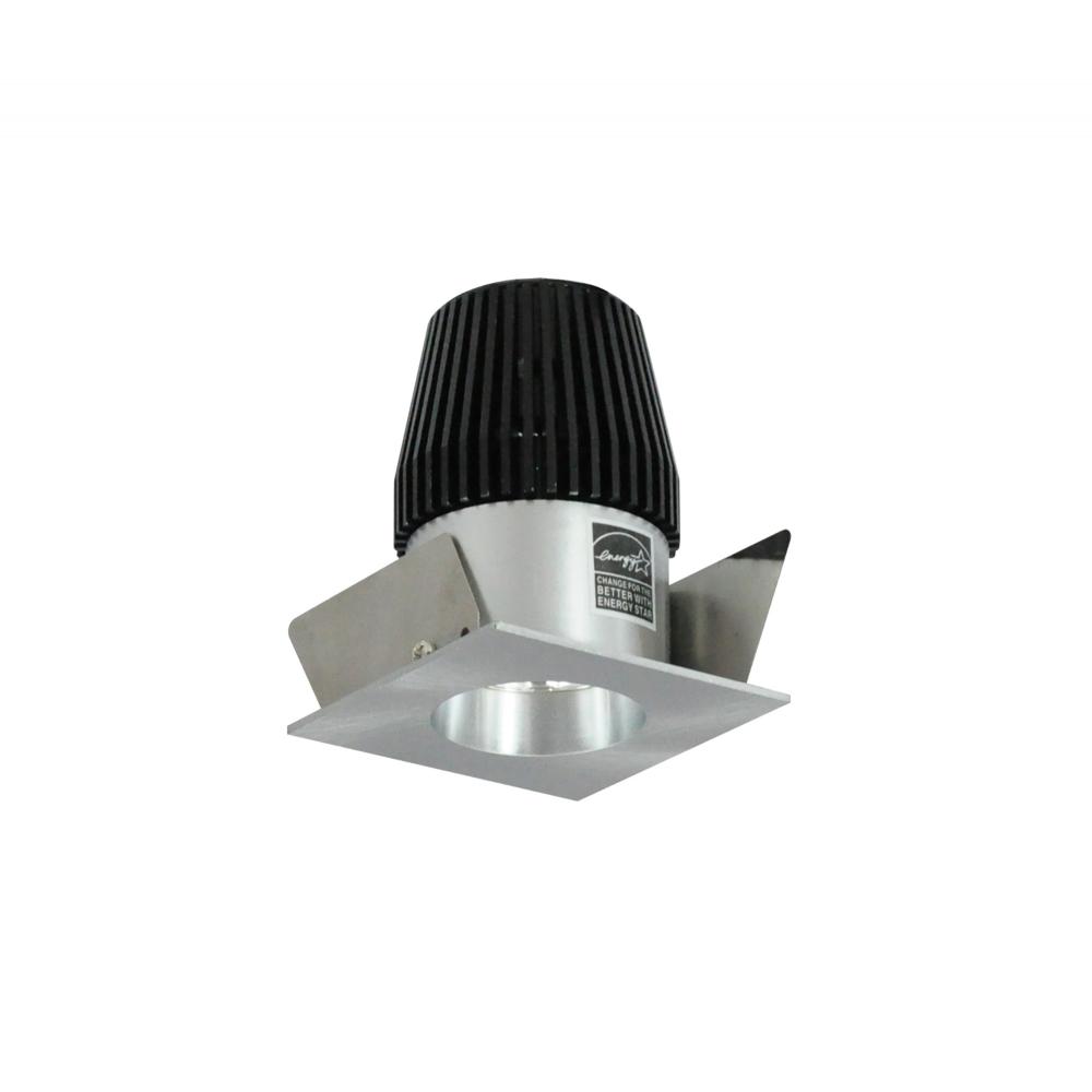 1" Iolite LED NTF Square Reflector with Round Aperture, 600lm, 3000K, Natural Metal Reflector /