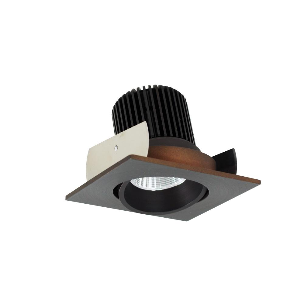 2" Iolite LED Square Adjustable Cone Reflector, 1000lm / 14W, 3500K, Bronze Reflector / Bronze