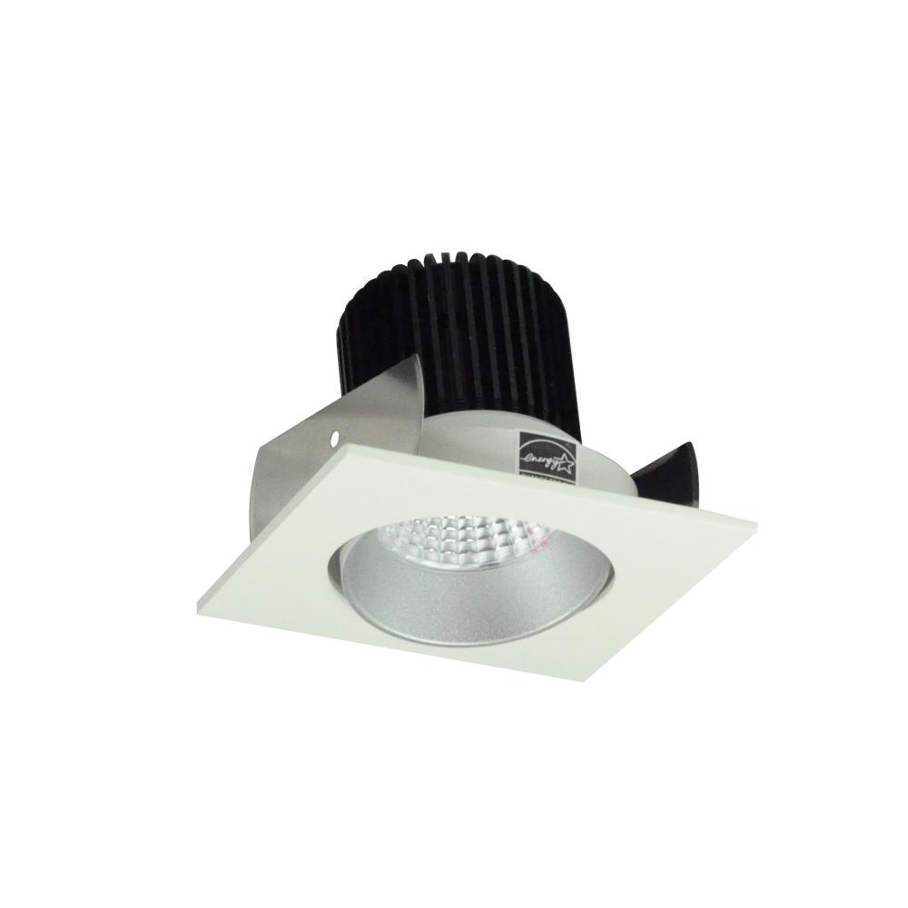 2" Iolite LED Square Adjustable Cone Reflector, 800lm / 14W, Comfort Dim, Haze Reflector / White