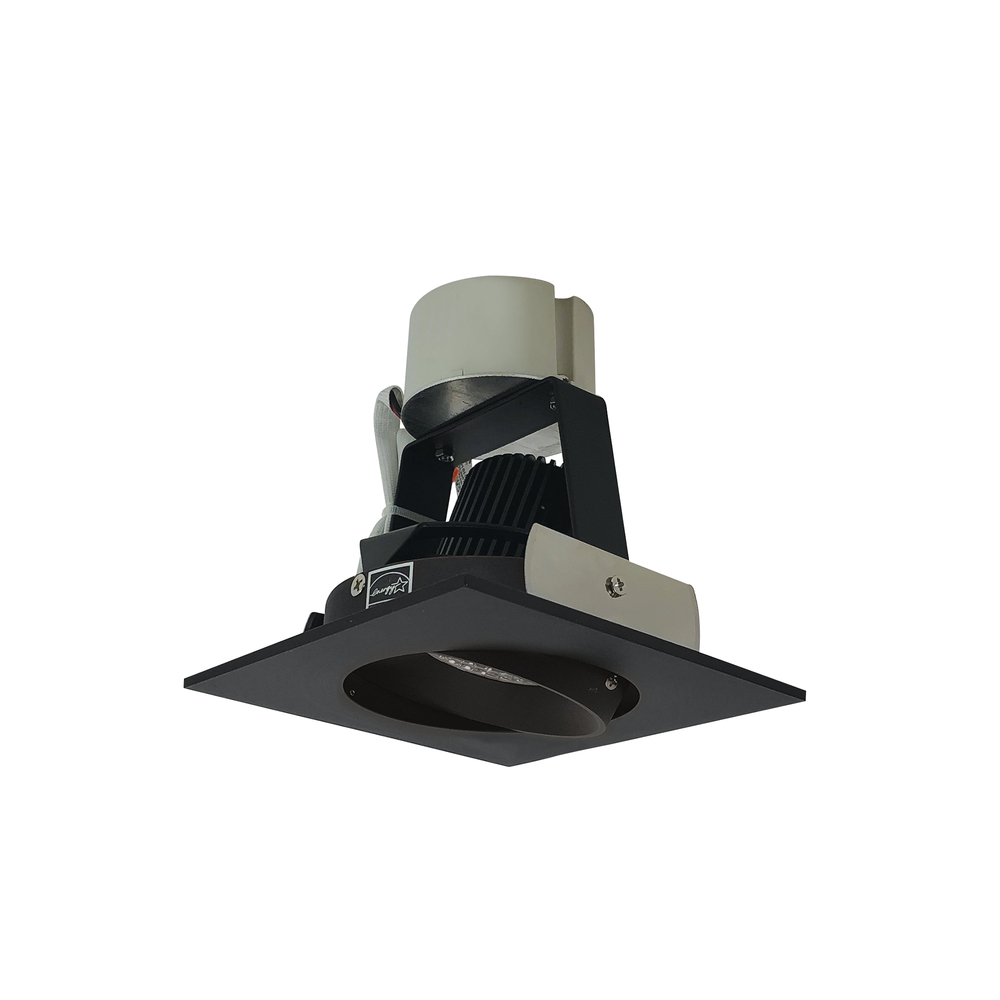 4" Iolite LED Square Adjustable Cone Retrofit, 1000lm / 12W, 3000K, Haze Reflector / White