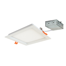 Nora NFLIN-S61030WWLE3 - 6" FLIN Square Recessed LED, 1150lm, 3000K, 16W, 120V Triac/ELV Dimming, White