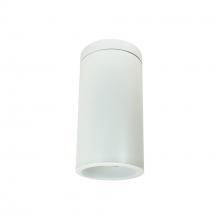 Nora NYLD2-6S10135WWW4 - 6" Cobalt Surface Mount Cylinder, White, 1000L, 3500K, White/White Reflector, 120V