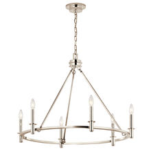 Kichler 52705PN - Chandelier 6Lt