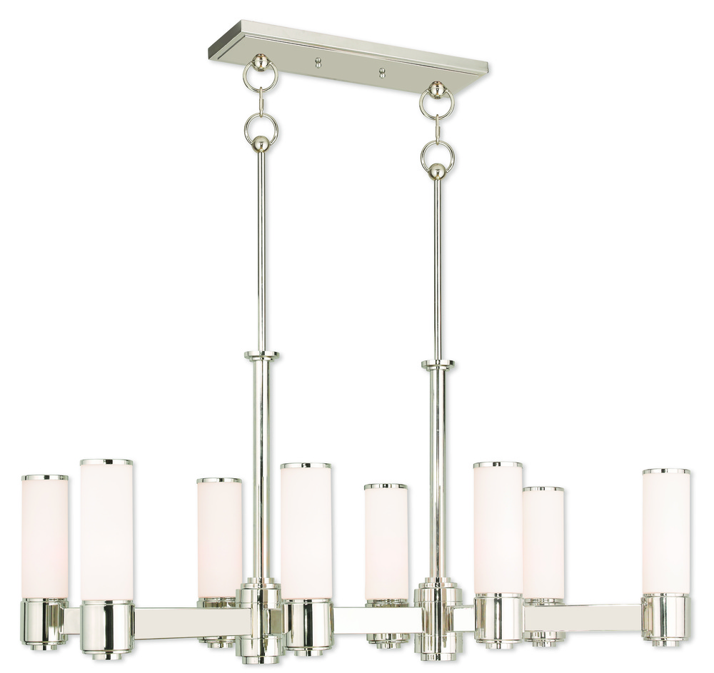 8 Light PN Linear Chandelier