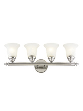 Livex Lighting 1064-05 - 4 Light Polished Chrome Bath Light