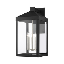 Livex Lighting 20598-04 - 5 Lt Black Outdoor Wall Lantern