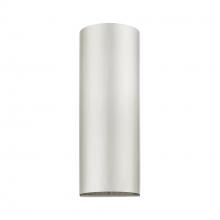 Livex Lighting 22063-91 - 1 Light Brushed Nickel Outdoor / Indoor ADA Large Sconce