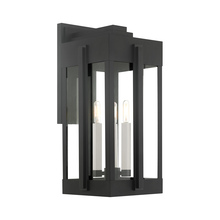 Livex Lighting 27715-04 - 3 Lt Black Outdoor Wall Lantern