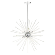 Livex Lighting 41259-05 - 12 Lt Polished Chrome Foyer Pendant Chandelier