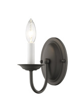 Livex Lighting 4151-07 - 1 Light Bronze Wall Sconce