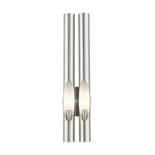 Livex Lighting 45912-91 - 2 Lt Brushed Nickel ADA Double Sconce