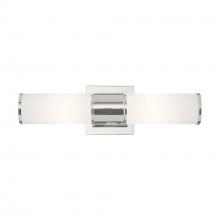 Livex Lighting 52122-35 - 2 Light PN Wall Sconce/ Bath Light