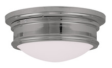 Livex Lighting 7342-05 - 2 Light Polished Chrome Ceiling Mount