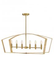 Lark 83645LCB - Large Six Light Linear