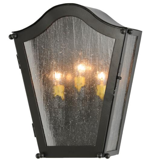 12" Wide Austin 3 Light Wall Sconce