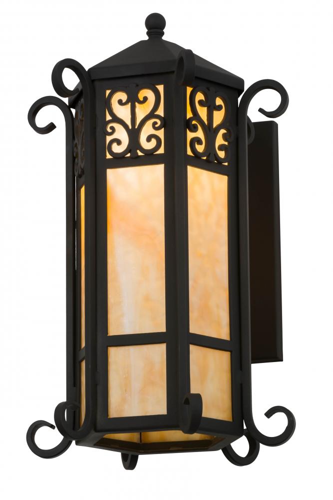 12"W Caprice Lantern Wall Sconce