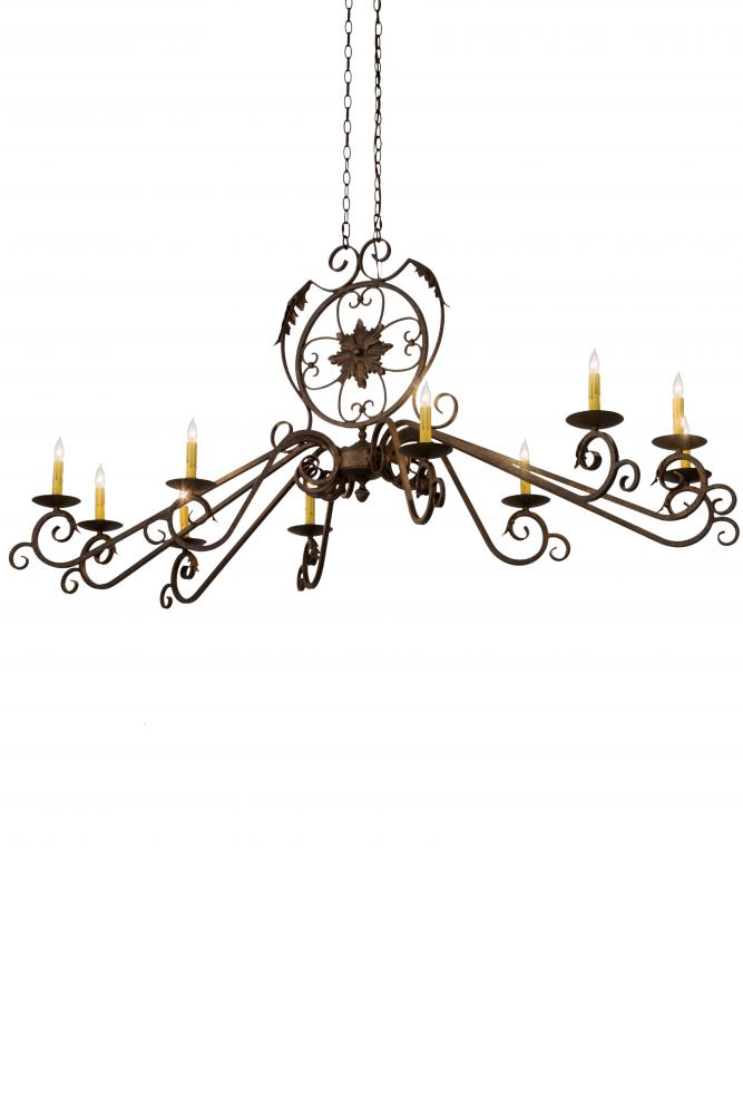 68"L Christabel 10 LT Chandelier