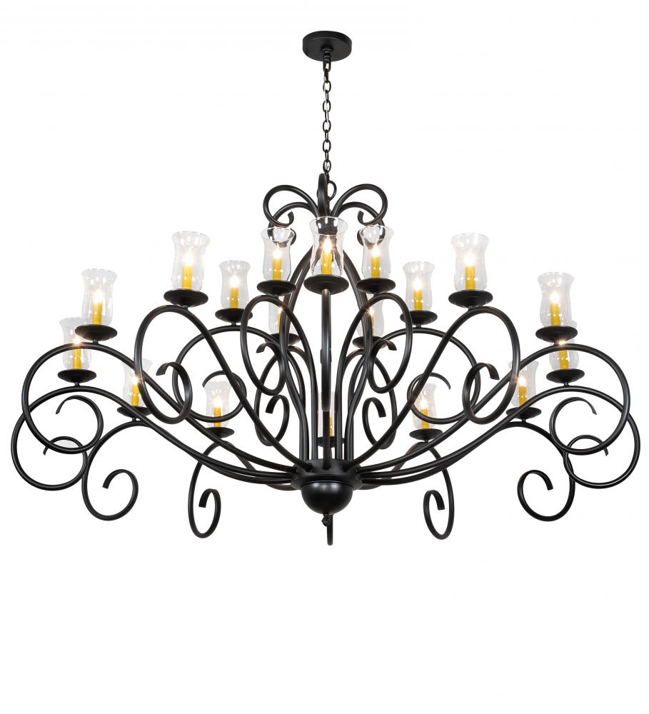 72" Wide Sienna 18 Light Chandelier