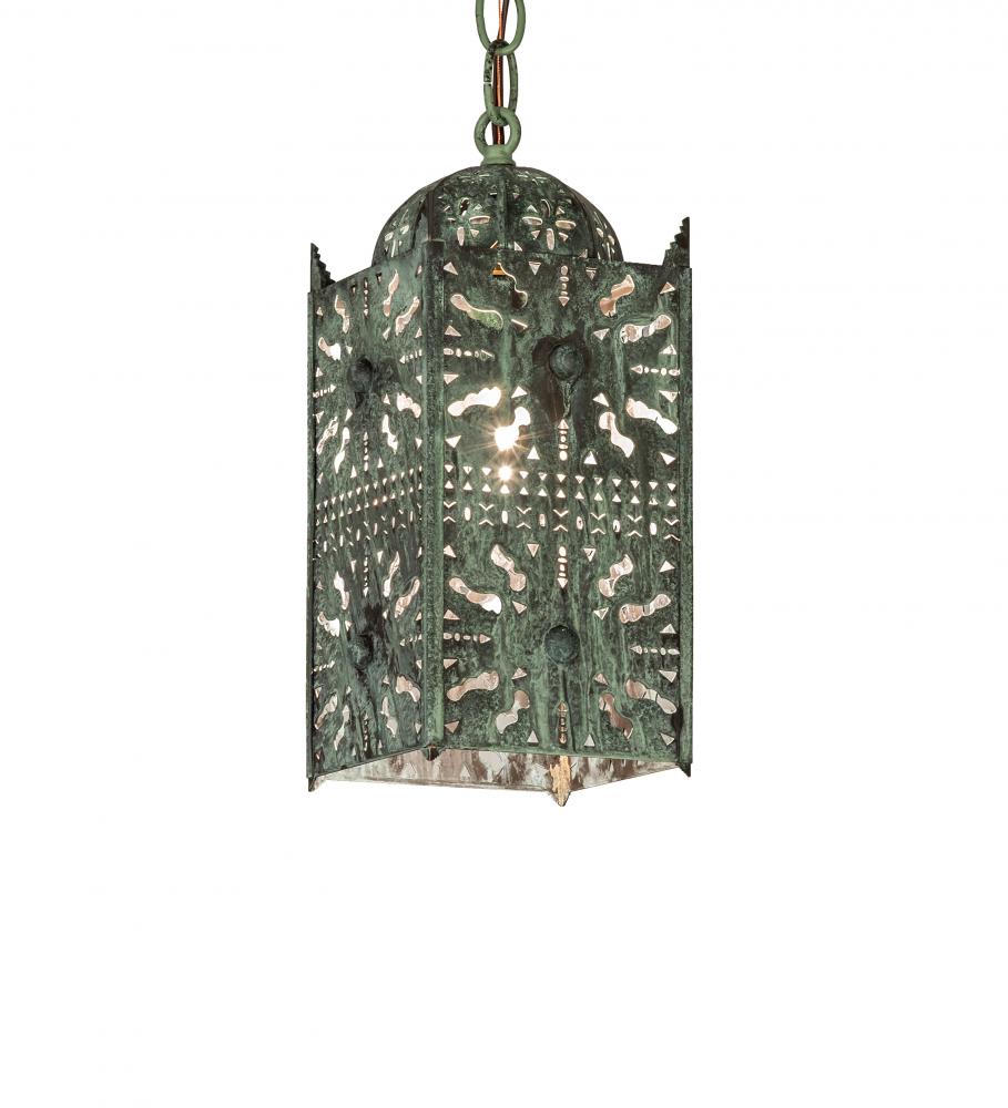 5" Square Moroccan Mini Pendant