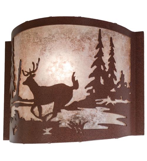 12"W Deer Creek Wall Sconce