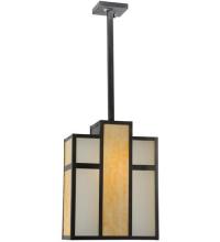 Meyda Blue 112209 - 12" Long Cityscape Oblong Pendant