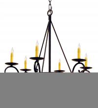 Meyda Blue 115989 - 32" Wide Estrella 6 Light Chandelier