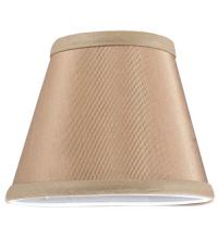 Meyda Blue 117279 - 5"W X 4"H Faille Taupe Shade