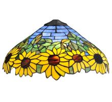 Meyda Blue 119557 - 16" Wide Wild Sunflower Shade