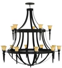 Meyda Blue 120632 - 72"W Pontoise 15 LT Chandelier