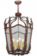 Meyda Blue 138822 - 22"W Citadel 4 Light Pendant