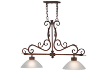 Meyda Blue 141154 - 40"L Zamora 2 LT Island Pendant