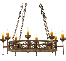 Meyda Blue 141705 - 48"W Majella 8 LT Chandelier