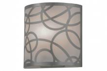 Meyda Blue 147034 - 10"W Fizz Deco Wall Sconce