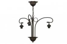 Meyda Blue 147728 - 25"W 3 Arm Custom Chandelier Hardware