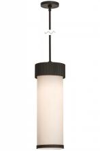 Meyda Blue 149255 - 8"W Cilindro Corrugated Pendant