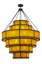 Meyda Blue 149591 - 74"W Jayne 6 Tier LED Pendant