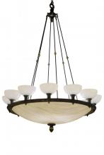 Meyda Blue 198020 - 55" Wide Whitesboro Middle School Auditorium Chandelier