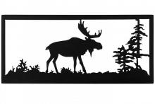 Meyda Blue 162076 - 18"W Lone Moose Wall Art