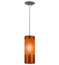 Meyda Blue 162264 - 5.5" Wide Cilindro Play Mini Pendant